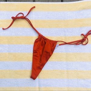 NEVERWORN Thong Bikini Bottom